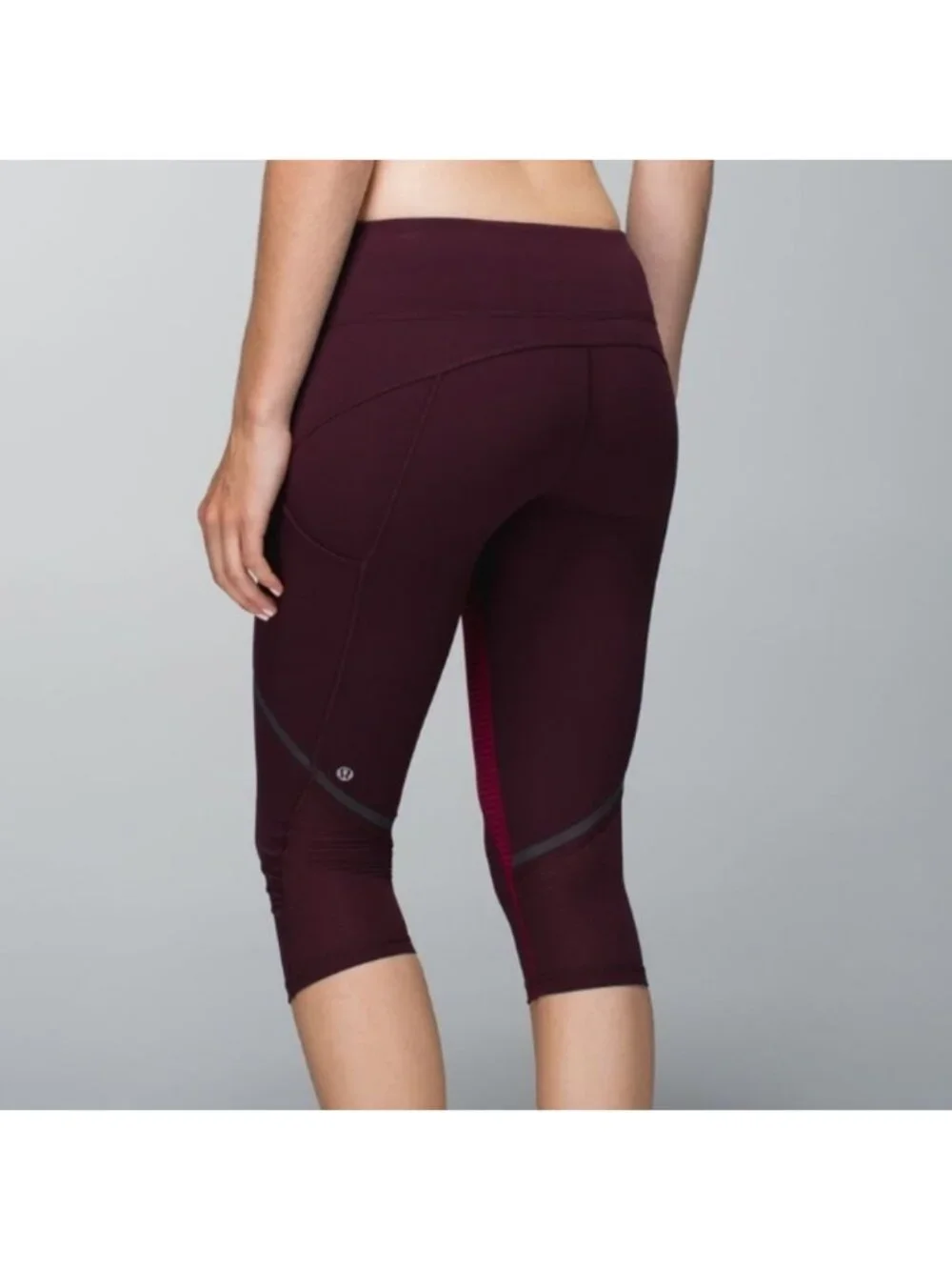 Lululemon Hop To It Crop *Full-On Luxtreme